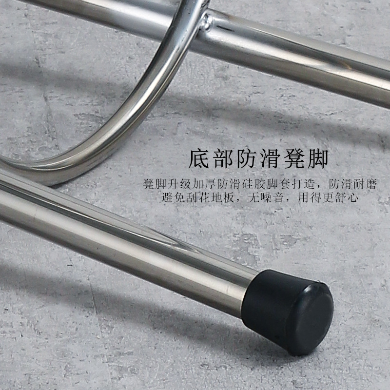 Anti-Static Stool Round Stool Pu Foam Chair Four-Legged Reinforced Chair Factory Assembly Line Workshop Laboratory Work Stool