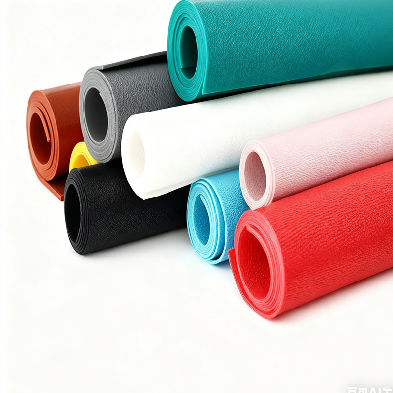 Manufacturer of Fluorine Compound Rubber in Full Color Series, Not Afraid of Oil and High Temperature, Supports On-Demand Cutting for Industrial Equipment Sealing