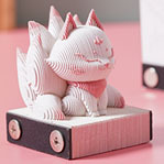 3D бумажная скульптура Jiulingshi стерео стикеры, китайский стиль, настольный календарь, стикеры, ручные милые украшения