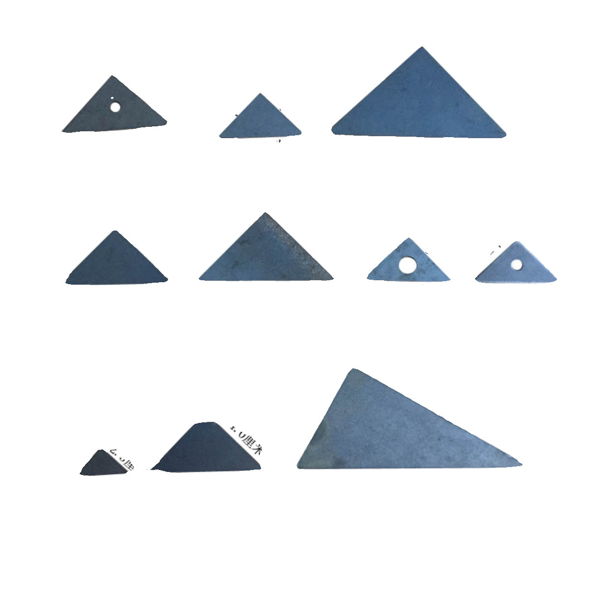 Triangular Plate Bracket Thickened Iron Plate 90 Iron Piece Furniture Piece Right Angle Small Welding Hardware Fixation