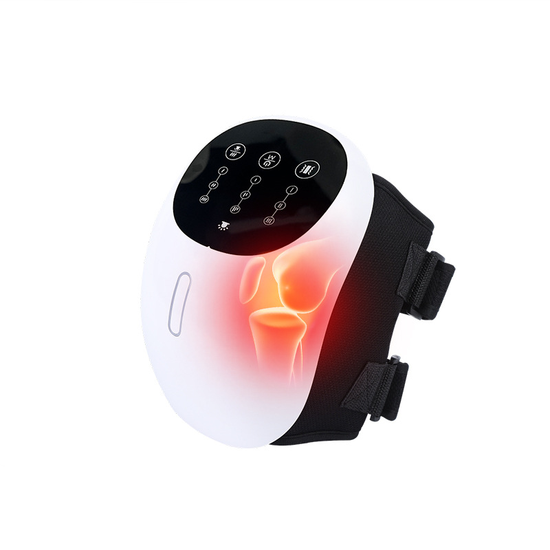 Cross-Border Electric Knee Massager Household Air Wave Old Cold Leg Knee Red Light Vibration Air Pressure Knee Pad Physiotherapy Instrument