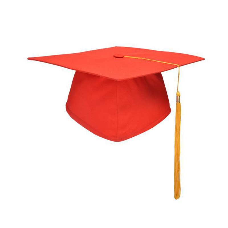 Adult Topper Doctor's Hat Graduation Ceremony Hat Bachelor's Hat 18-Year-Old Adult Topper College Student's Hat Adjustable