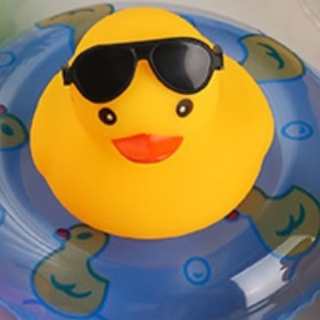 3cm Sunglasses Mini Small Glasses Play House Neighbor Milk Tea Shop No. 8 Little Yellow Duck Social Duck Accessories