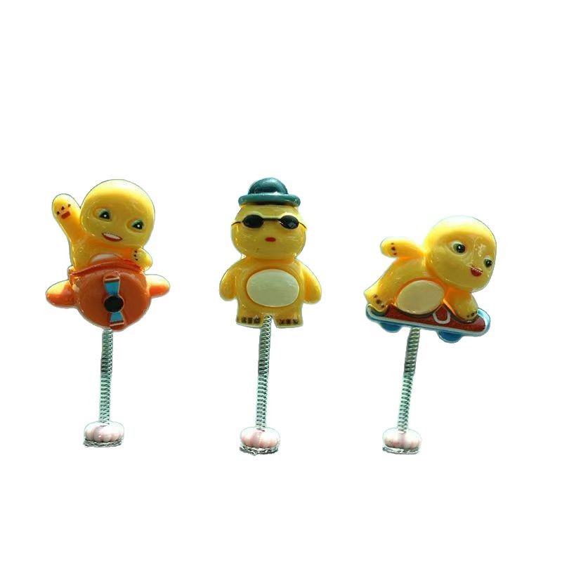 Creative new cloud shake head milk dragon car ornaments resin decoration cute little dragon car center console interior accessories