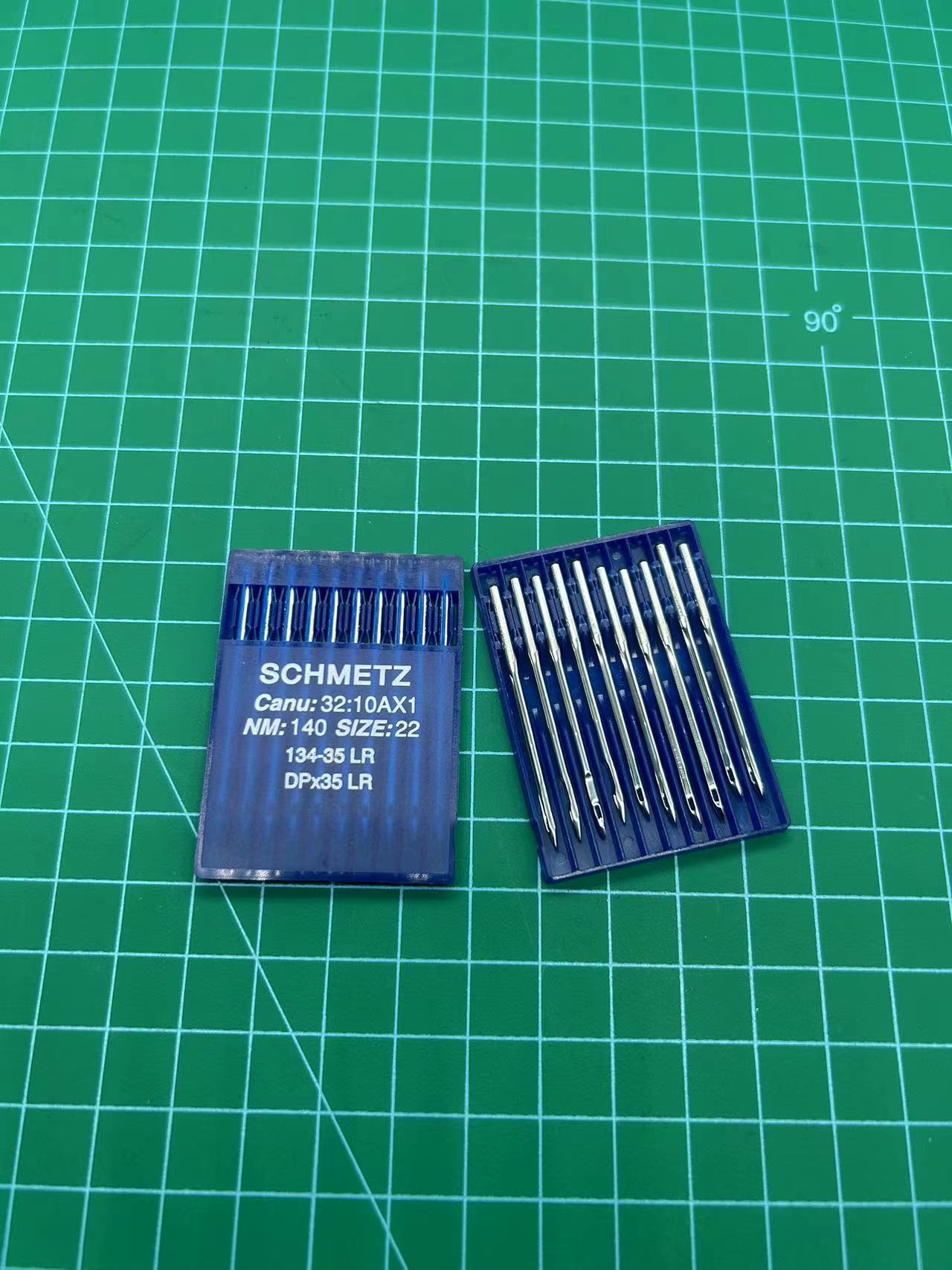 German blue lion car needle high car oblique knife needle 134-35 LR Blue Lion machine needle DPX35 LR schmetz