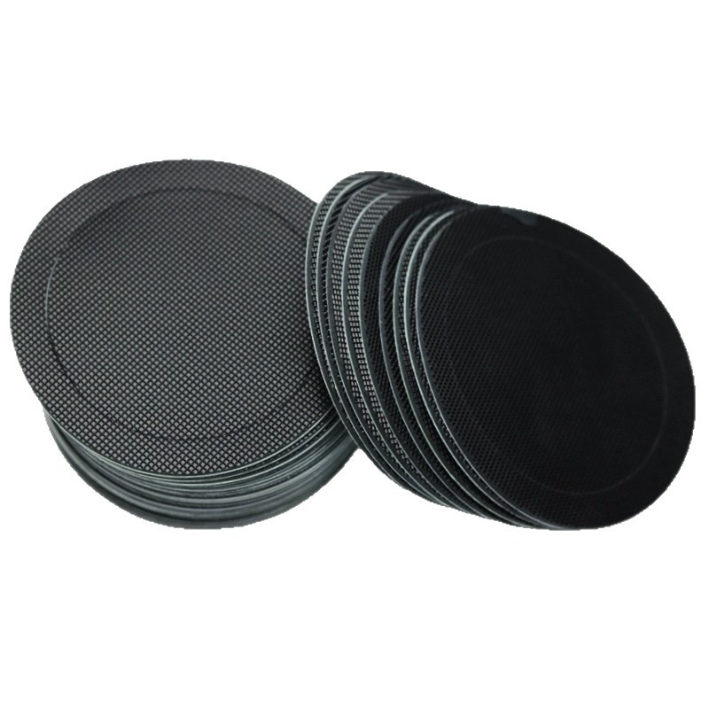 Factory Direct Sales Grid Rubber Foot Pads Rubber Gaskets Round Shape Mobile Phone Stand Skateboard Foot Pedal Anti-Slip