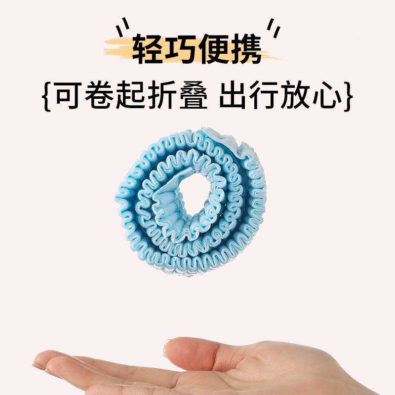 Disposable Pillowcase, Travel Pillowcase, Thickened Elastic Pillowcase, Train Sleeper Hotel Breathable Pillowcase