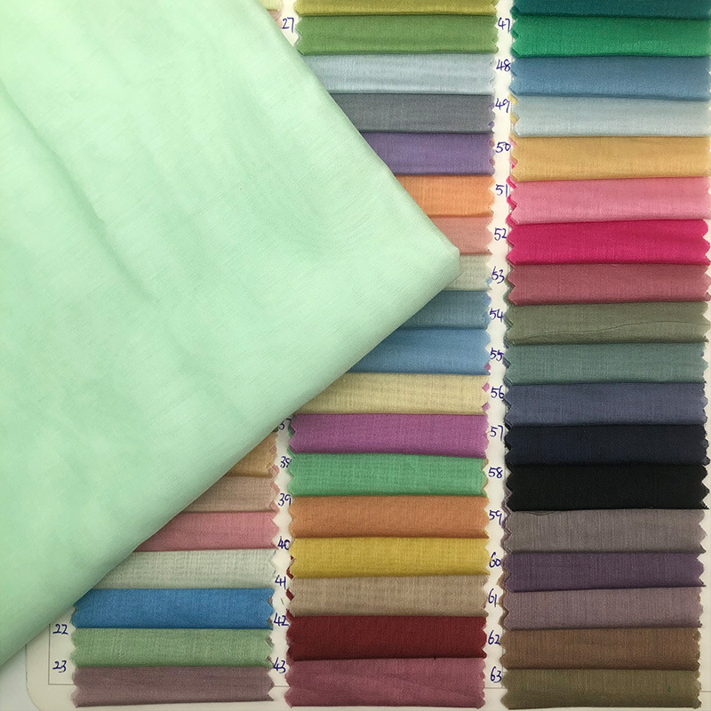 New Tencel Fabric Tencel Women's Shirt Sunscreen Fabric Lightweight Breathable Polyester Tencel Fabric Spot