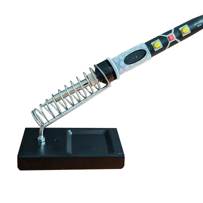 Manufacturer Wholesale Soldering Iron Stand All-Metal Soldering Iron Holder Square Soldering Iron Stand Soldering Iron Base Electric Soldering Iron Stand