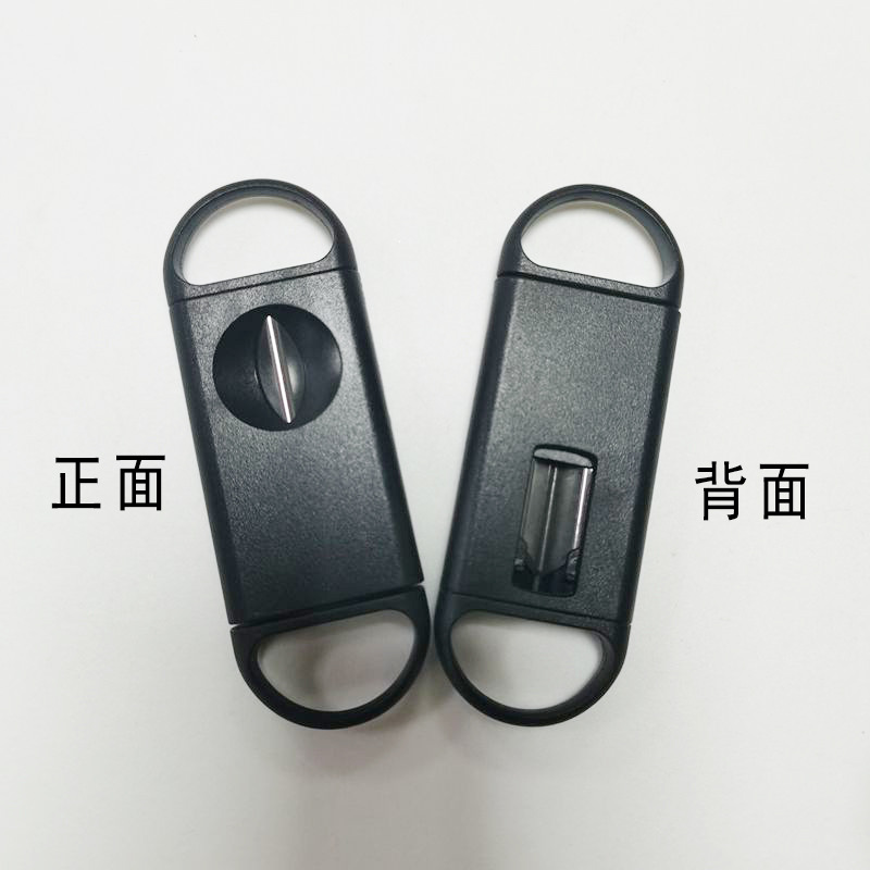 Оптовые сигарные инструменты, пластиковые сигарные ножницы, пластиковый одноразовый V-образный резак для сигарет, аксессуары для курения сигар