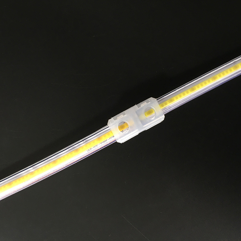 Cob High Voltage Light Strip Connector 220V Light Strip Intermediate Connector Led Waterproof Light Strip Accessories Terminal Solderless