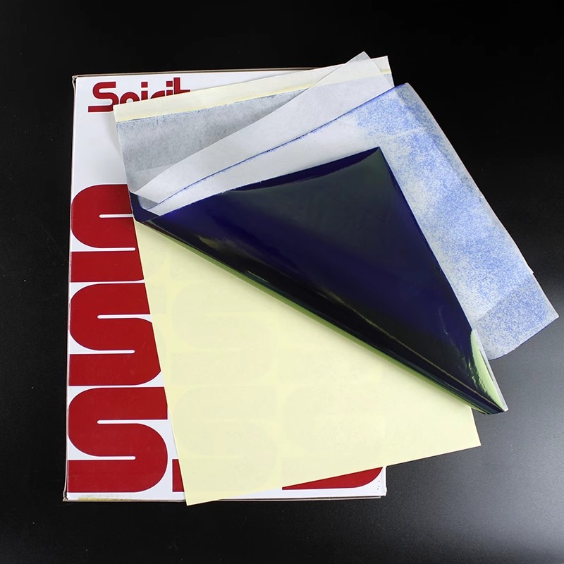 Split Tattoo Transfer Paper Quadruple Yellow A4 Copy Paper Tattoo Printing Paper Tattoo Equipment Cross-border Wholesale