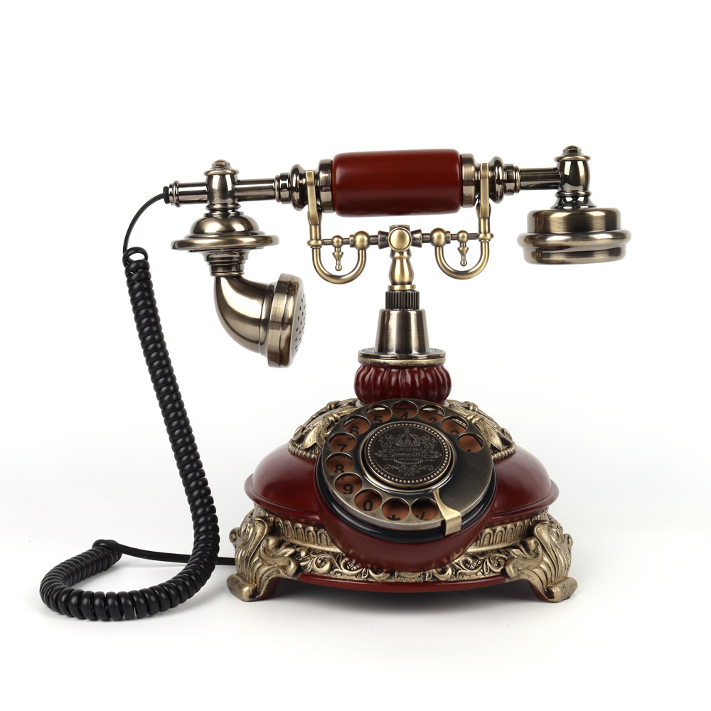 Новый антикварный телефон гостиница дом свадебный телефон большой звонок стационарный ретро старомодный телефон опт