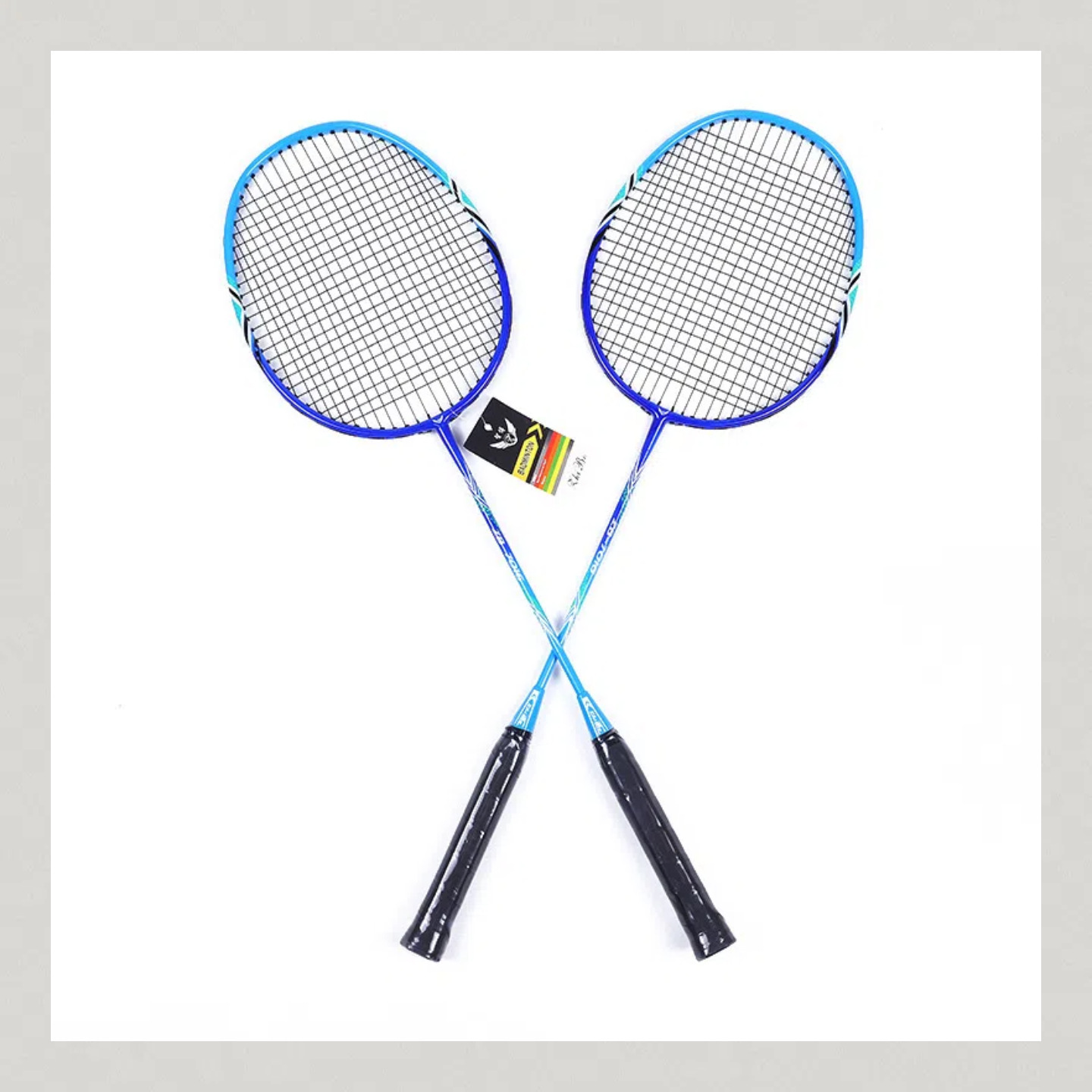 Factory Direct sales Zhibo 7016 aluminum carbon integrated badminton racket feather training racket badminton