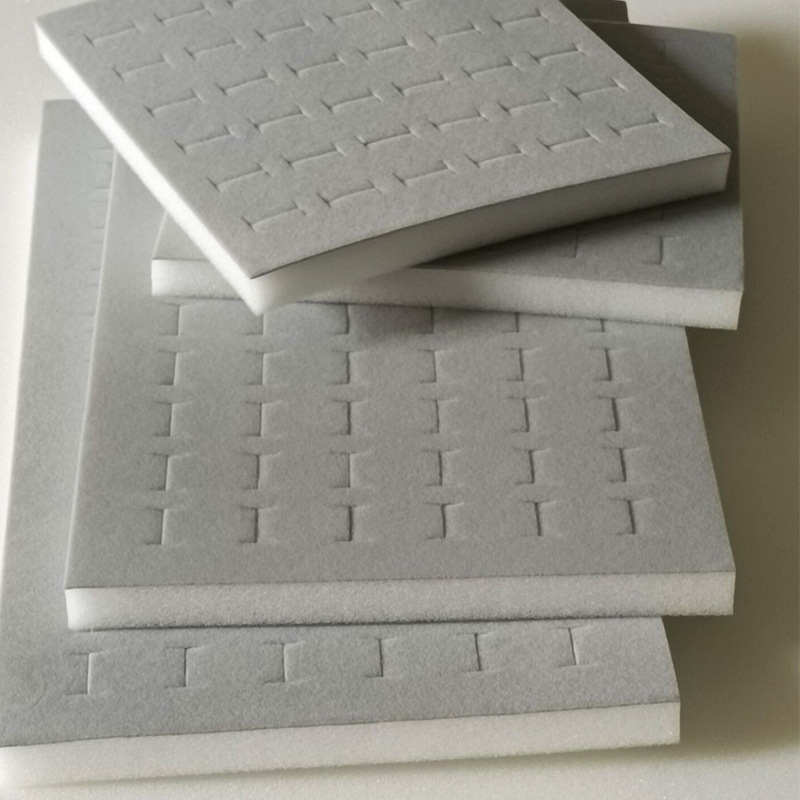 Wholesale Customized Environmentally Friendly Eva Packaging Box Lined with High-Density Flocked Sponge Inner Support Shock-Proof Buffer Gift Box Lining