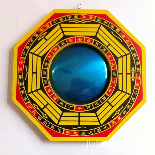 Source Manufacturer 7inch (Concave and Convex) Bagua Mirror Entrance Outdoor Doors and Windows Auspicious Home Pendants