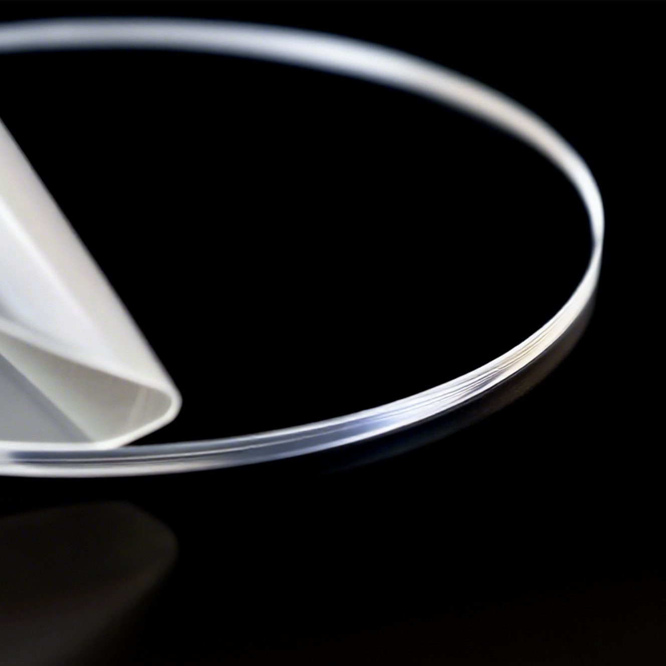 2mm Transparent Acrylic Round Cake Plate Blank Disc Valentine's Day Christmas Easter Decoration DIY Ready Stock