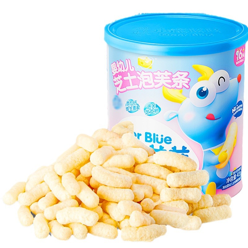 Fawn Lanlan Infant Puff Bars 6 Months + Baby Snacks Finger Puffs Free Food Complementary Food Recipes