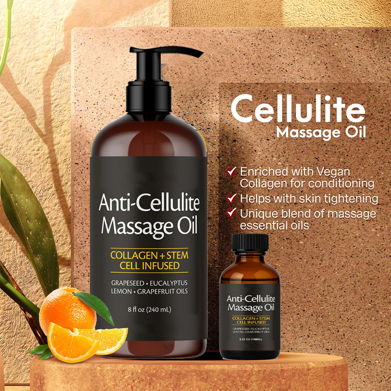 Cross-Border Body Massage Essential Oil Tk Amazon Bestseller Soothing Skin Stress Relief Heating Soothing Fragrance Compound