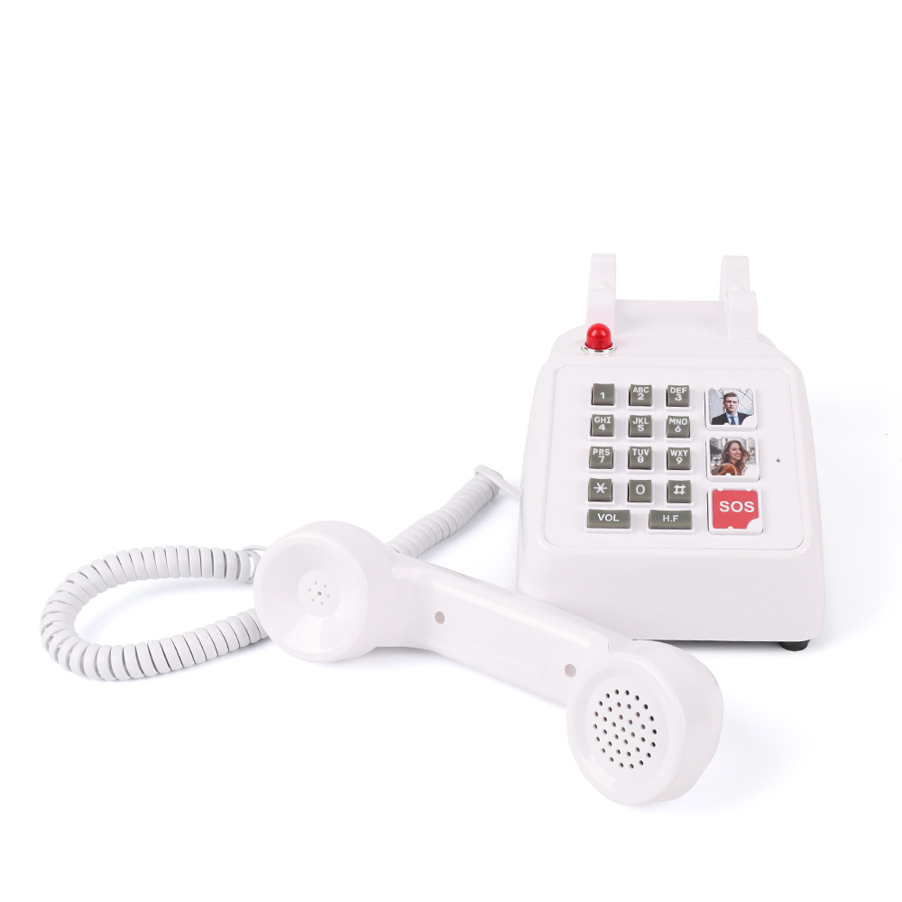 New Telephone Big Ringtone Retro Telephone Home Hotel Office Fixed Landline Old-Fashioned Classical Telephone Wholesale