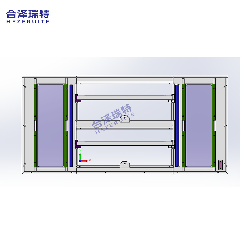 Data Center Cold Aisle for Server Room Renovation and Closed-Off Custom Data Center Cold Aisle