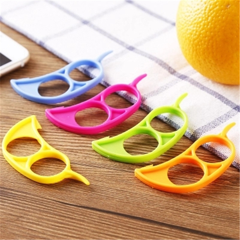Orange opener mouse multi-functional long plastic orange peeler orange peeler orange peeler grapefruit Peeler