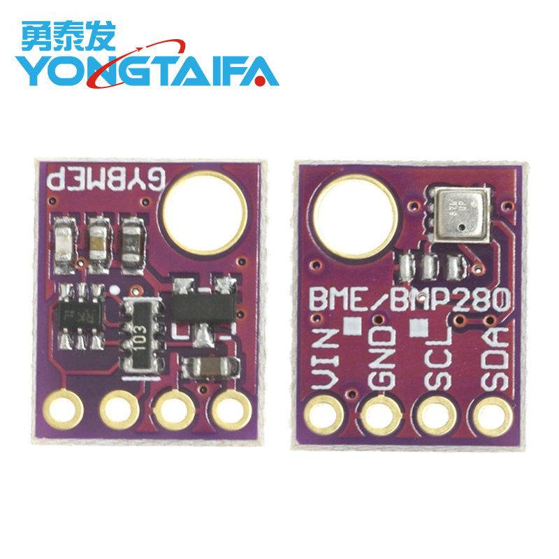 Gy-Bme/Bmp280 3.3V-5V Temperature, Humidity and Atmospheric Pressure Sensor Module