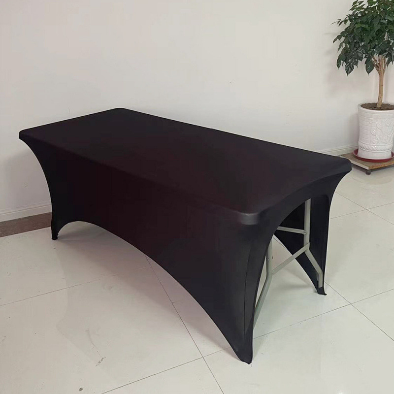 Special Thickened Elastic Half-Cover Hollow Bed Cover for Beauty Salon Conference Tables, Can Add Logo
