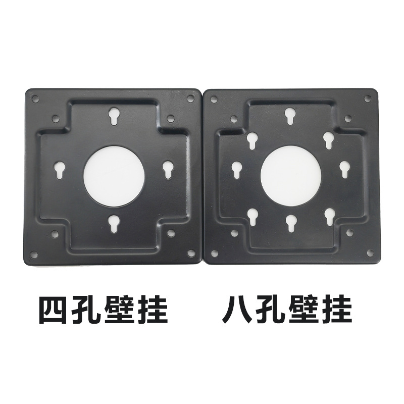 Factory direct mini computer host rack wall-mounted monitor rack industrial control host small computer wall-mounted bracket