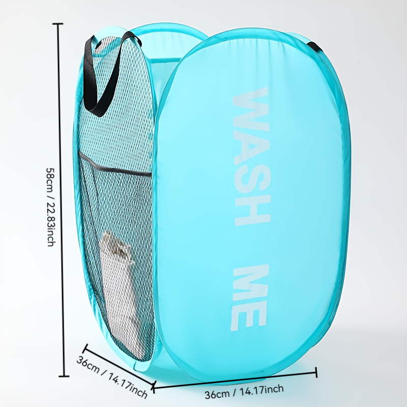 Cross-Border Laundry Bag Foldable Double-Sided Printed Dirty Clothes Basket Dormitory Bedroom Storage Goodies Plush Toy Storage Basket