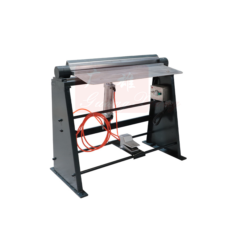 Pneumatic Single-Sided Folding Machine, Book Cover Folding Machine, Foot-Operated Automatic Folding Machine, Small Book Cover Heating and Edge Wrapping Machine