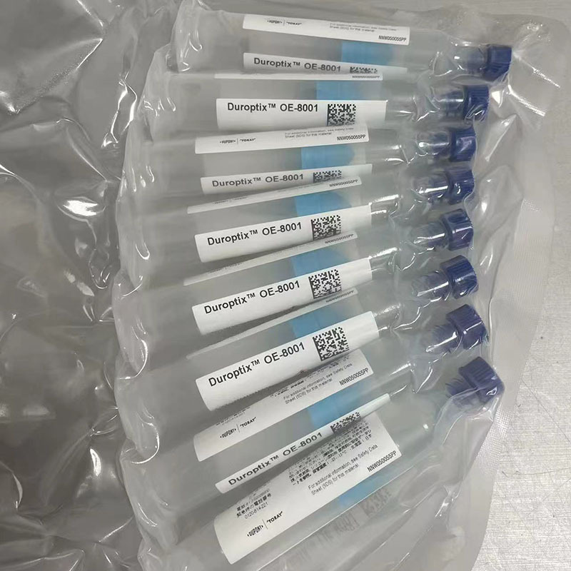 Dow Corning crystal-fixing glue OE8001 transparent chip glue LED lamp bead packaging crystal-fixing glue