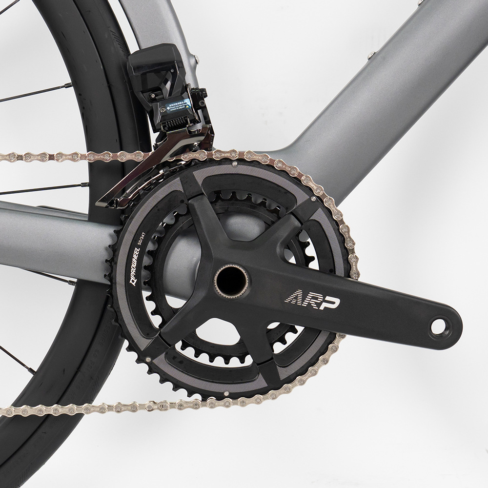 New R10Pro-Et Carbon Fiber Road Bike with 2*12-Speed Wireless Shifting and Full Hydraulic Disc Brakes