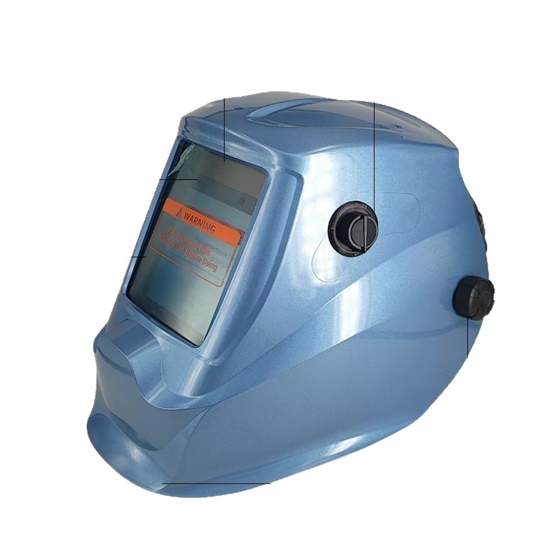 Automatic Welder Hat Mask Head-Mounted Protective Cover Argon Arc Welding Full Face Glasses Mask True Color Lens