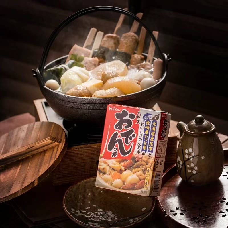 Japanese Imported Hoshii Stew Ingredients, Oden Soup Ingredients, Wholesale Use for Hot Pot Base Ingredients 77.2g