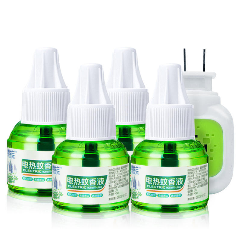 Жидкость для электрического репеллента от комаров для дома и отелей, без запаха, сменный картридж