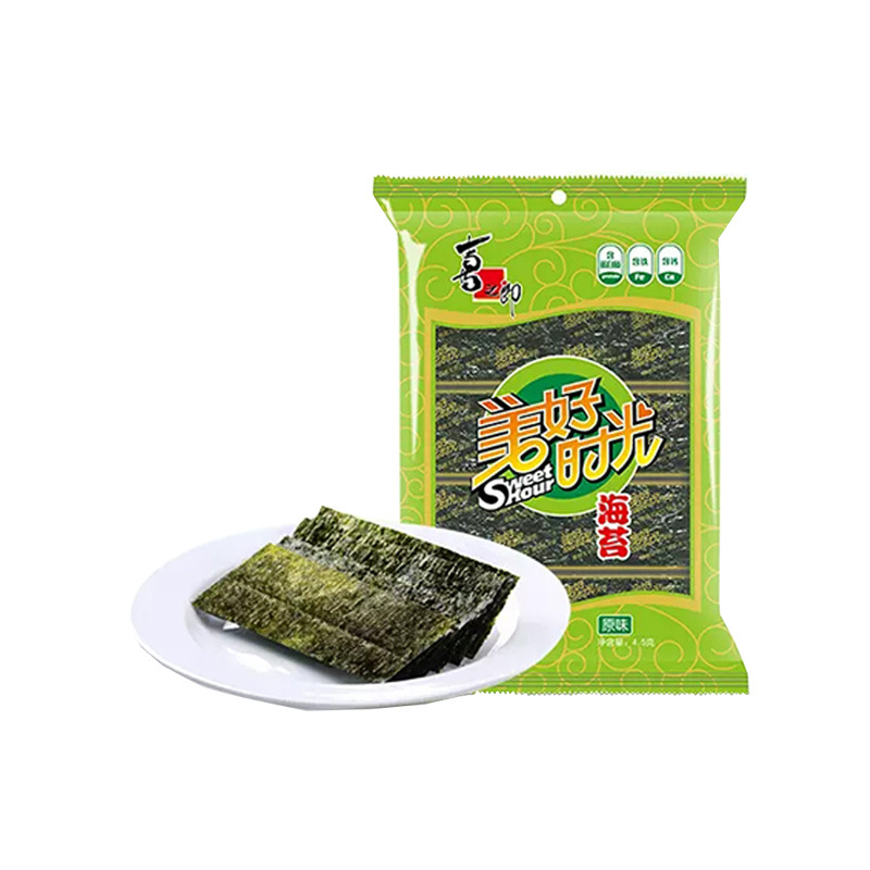Good time original bibimbap seaweed broken bag sushi material stripe seaweed snack supermarket food wholesale