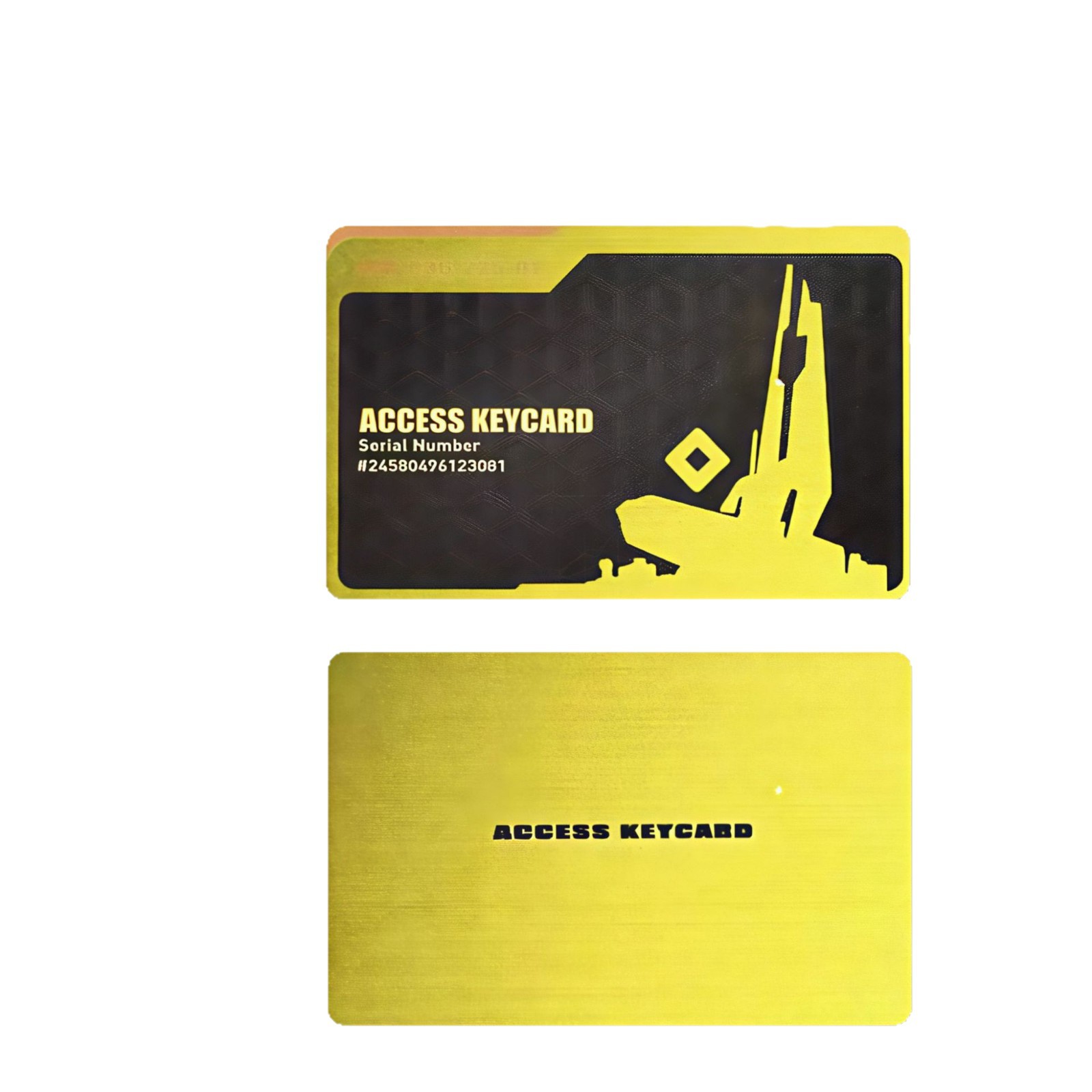 Delta Room Card Peripheral Model Pvc Material General Manager President Card King Keychain Card Nfc Launch Game