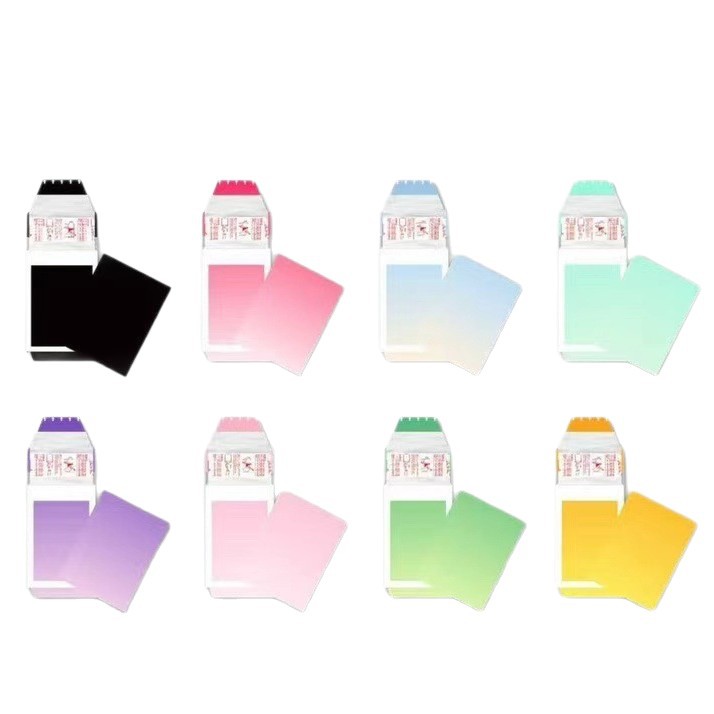 Customized Polaroid-Style Peel-Off Stickers for Tiktok Live Streaming Blind Boxes, Available in Various Sizes and Coating Options