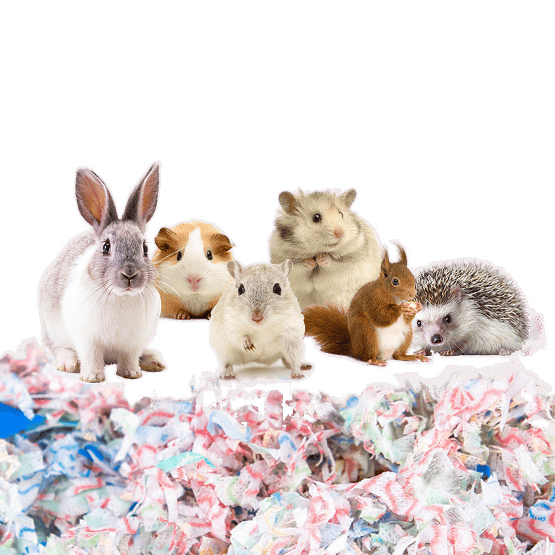 Hamster Paper Cotton Dust-Free Water-Absorbing Deodorizing Golden Bear Sawdust Warm Sawdust Bedding Free Landscaping for All Seasons