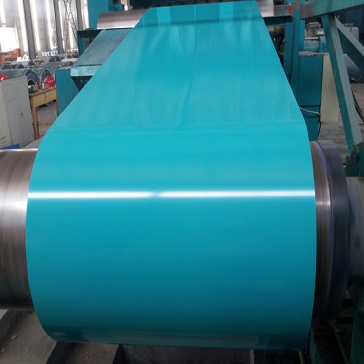 Powder Electrostatic Spray Color Steel Plate, Single-Sided Coating 50μm-130μm, Zinc Layer 275g Painted Steel Plate