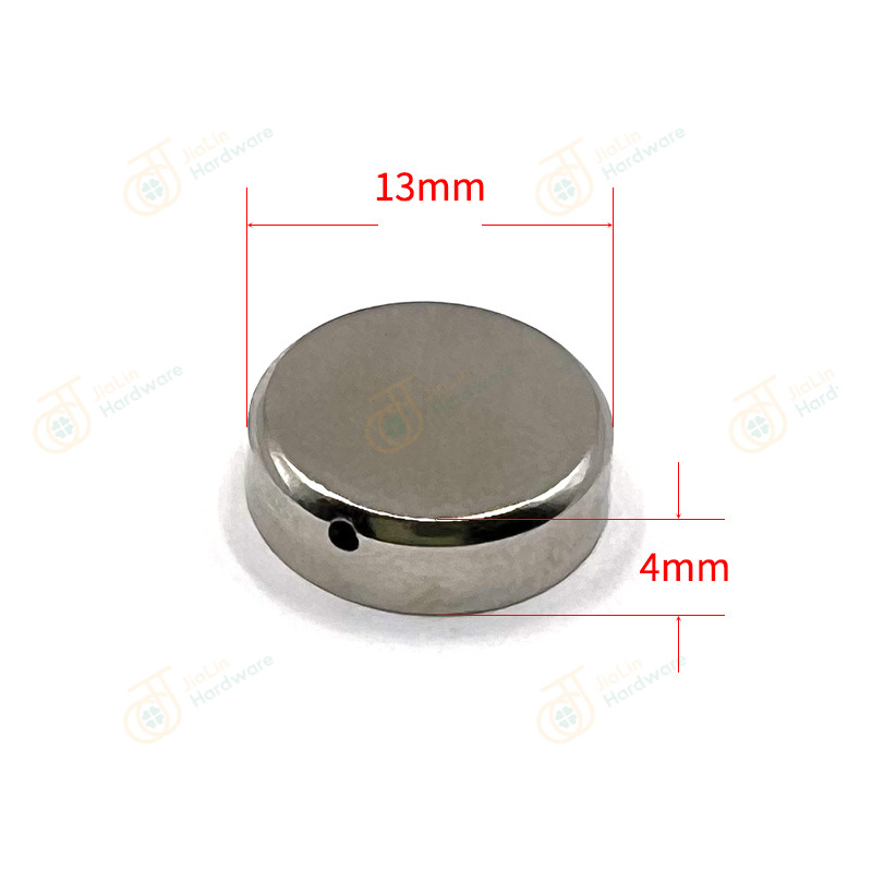 Factory Spot Wholesale Zinc Alloy Magnet Round Buckle Pin Brooch Refrigerator Magnet Dual-Purpose New Chest Accessories
