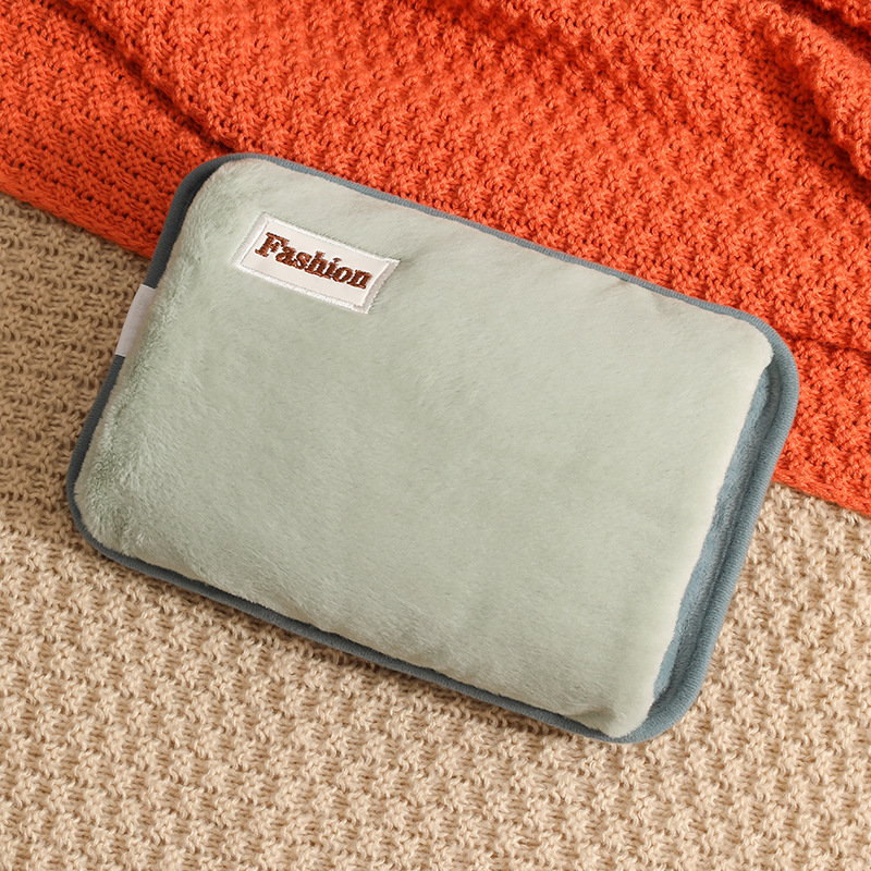 Hot Water Bottle National Standard Rechargeable Explosion-Proof Hand Warmer Warm Water Bottle Electric Warmer Belly Winter Warm Hot Compress Belly