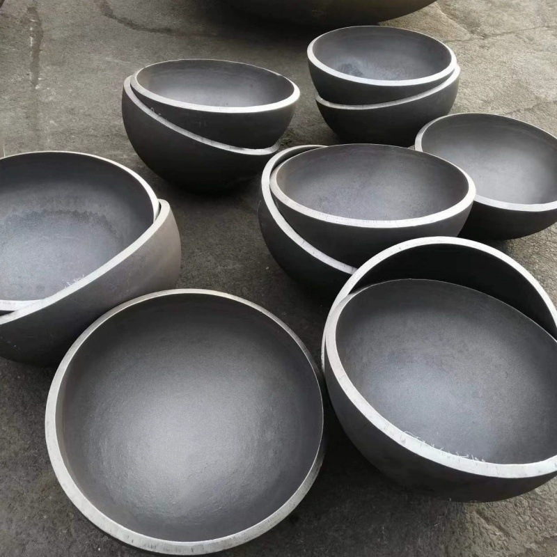 Carbon Steel Welded Head National Standard 316L Pipe Cap Butt Welding Flat Plug Semi-Circular 304 Pipe Cap Head Pressure Head