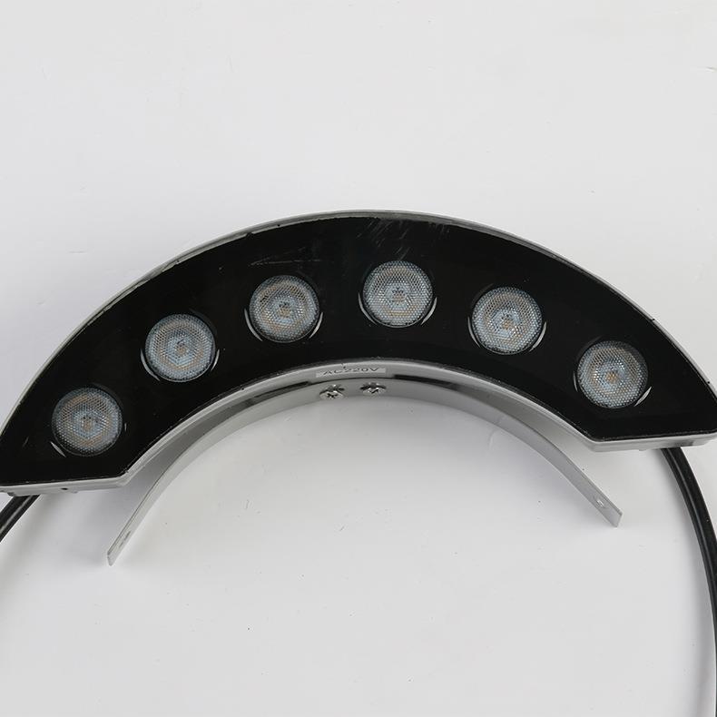 led corrugated lamp outdoor waterproof constant bright tile arc roof ancient building Pavilion beautifying Crescent decorative spotlight