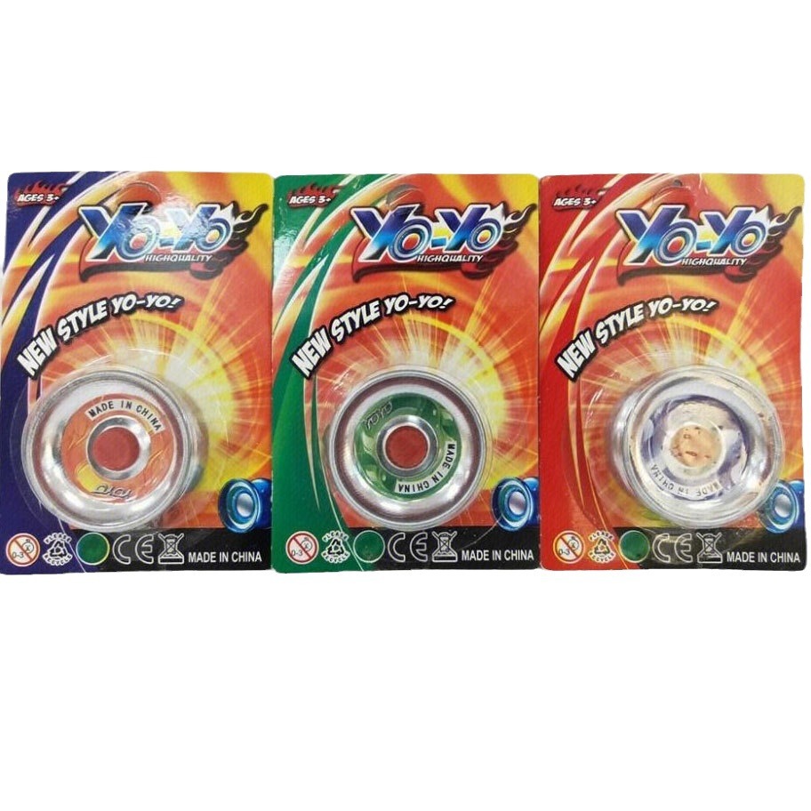 Alloy yo-yo toy board-mounted alloy yo-yo toy 2 yuan store department store toy