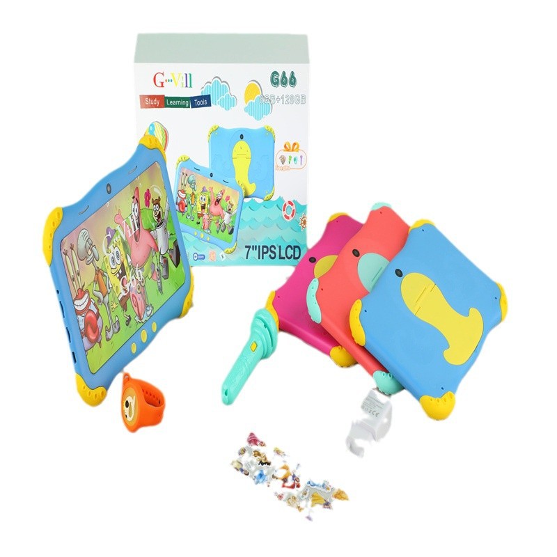 G66 children's tablet cross-border explosions game education WIFI card call camera