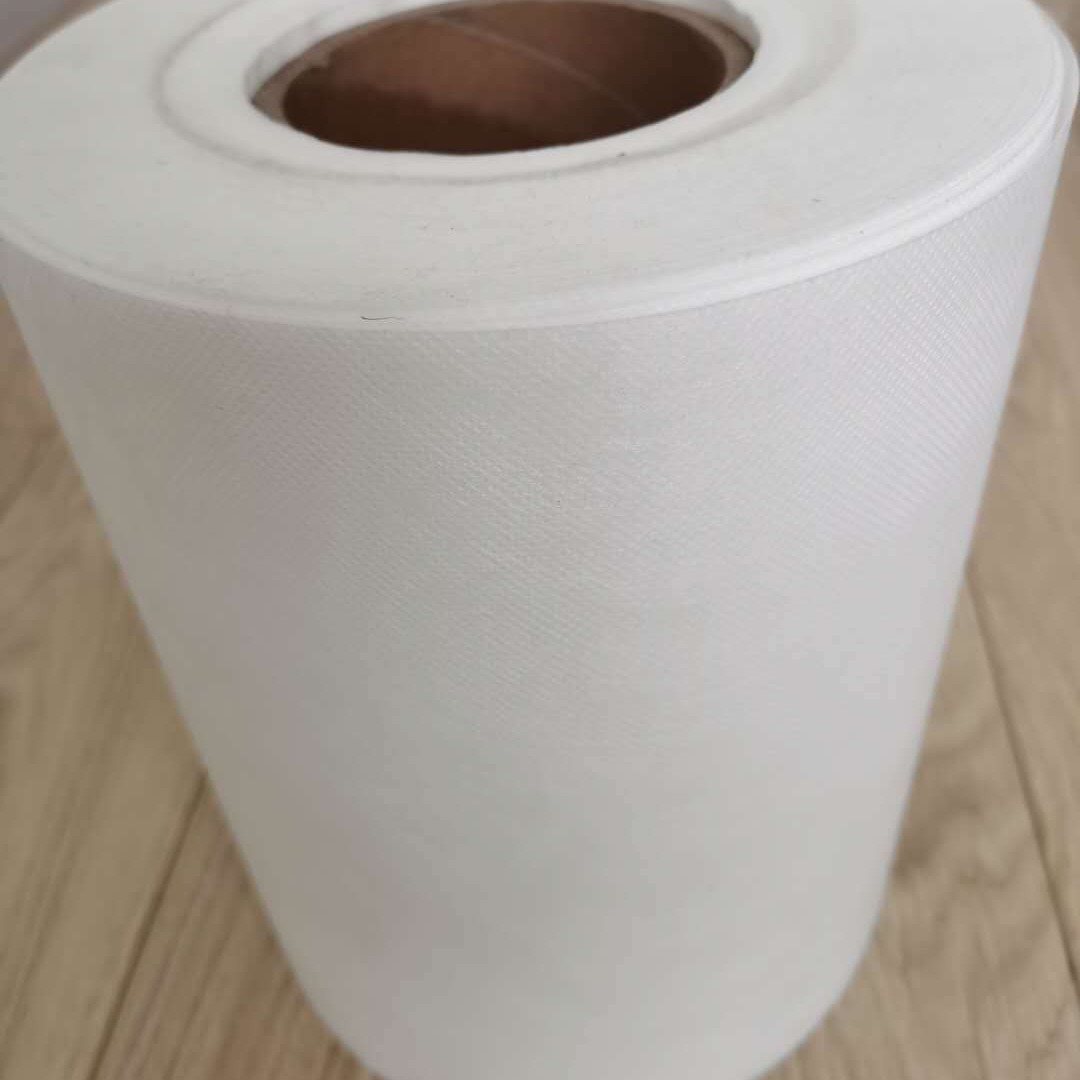 Manufacturers Custom Heat Sealing Non-Woven Polyester Hot Rolling Non-Woven Packaging Bag Composite Material White Non-Woven