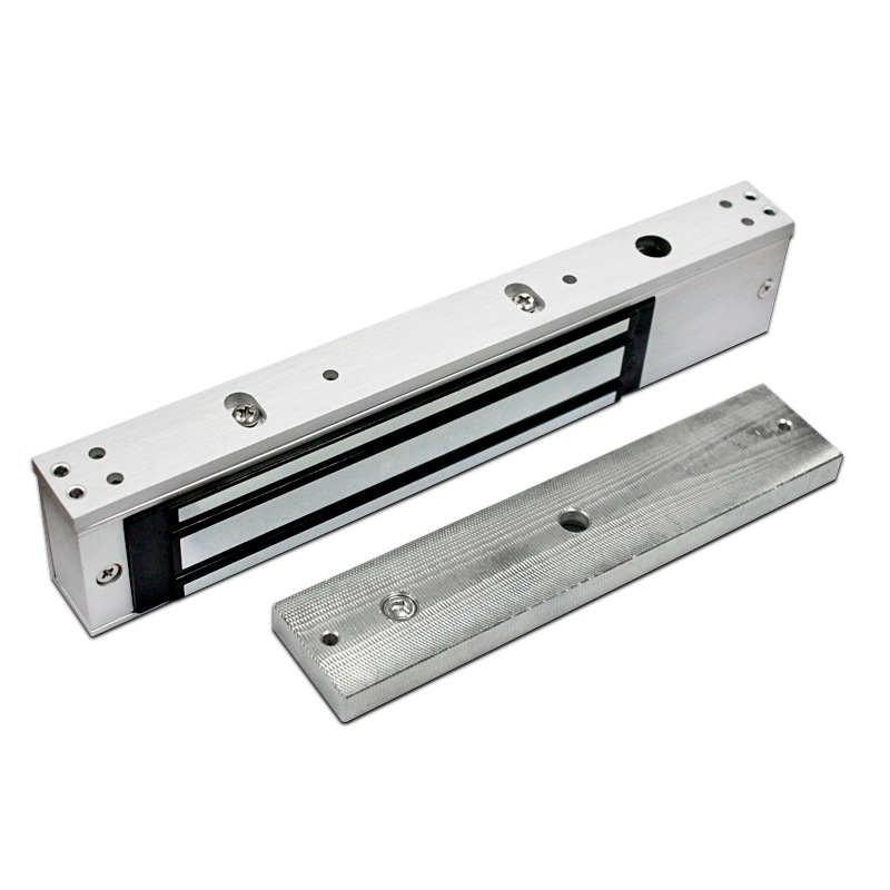 Xinjiacheng Magnetic Lock 280kg Single Door Electromagnetic Lock Glass Door Electric Control Lock Two-Wire Surface-Mounted Access Control Lock Widely Applicable