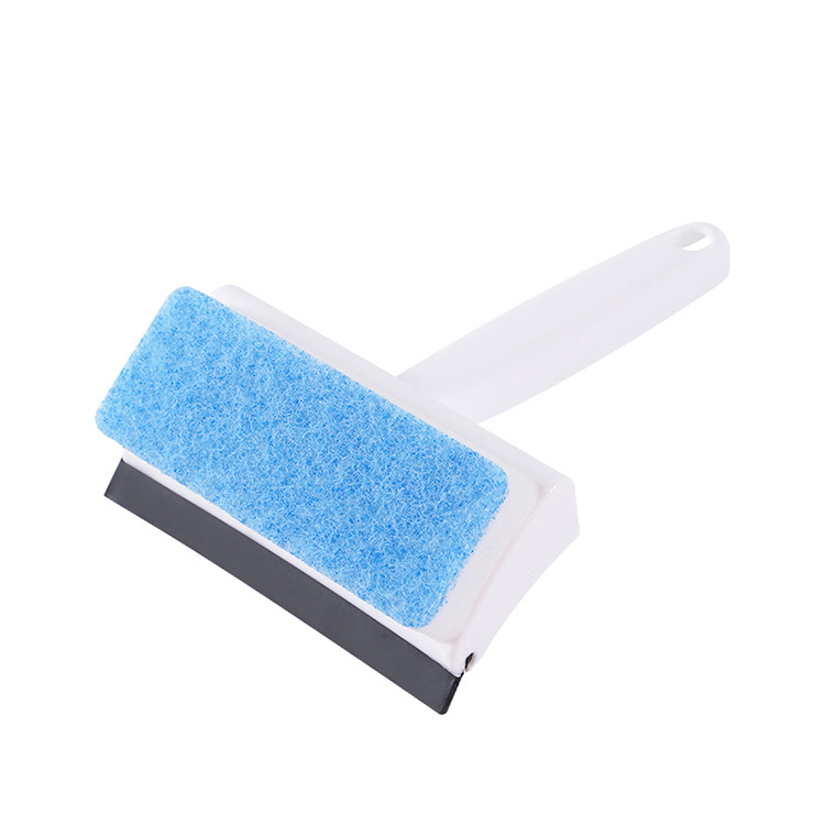 Glass Wiper Housekeeping Cleaning Cleaning Scraping Window Glass Wiping Bathroom Toilet Double-Sided Glass Cleaner
